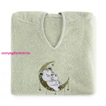 Baby74 macis gyerek törölköző Menta 60x120 cm