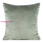 Gaja2 bársony párnahuzat Olívazöld 45x45 cm