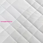 Ria6 fehér ágytakaró bársony 220 x 240 cm