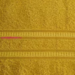 Mila bambusz törölköző Mustársárga 70x140cm
