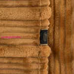 Nina puha plüss pléd Mézsárga 200x220 cm
