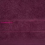 Damla velúr törölköző Magenta 30x50 cm