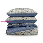 Spring66 pamut-szatén ágyneműhuzat Világosbézs 220x200 cm - 70x80 cm 2db
