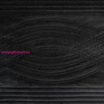 Velvet2 bársony ágytakaró Fekete 170 x 210 cm