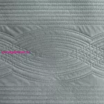 Velvet2 bársony ágytakaró Ezüst 170 x 210 cm