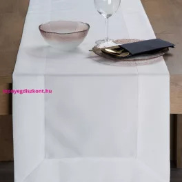 Lucy asztalterítő Fehér 40x180 cm