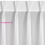 Loreta díszes fényáteresztő függöny Fehér 80x270 cm