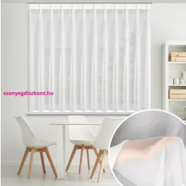 Lucy voile függöny Flex akasztós Fehér 230x170 cm