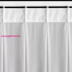 Lucy voile függöny Flex akasztós Fehér 230x170 cm