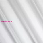 Dalia függöny matt sifon szövetből Fehér 140x250 cm