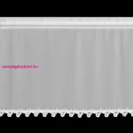 Lili vitrázs függöny Fehér 60x150 cm