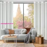 Broklyn fényáteresztő függöny Fehér 140x250 cm
