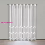Leti fényáteresztő függöny Fehér 350x250 cm