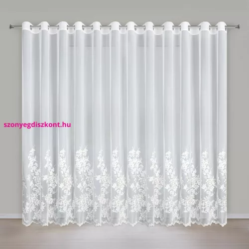 Alira fényáteresztő függöny Krémszín 300x250 cm