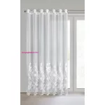 Alira fényáteresztő függöny Krémszín 300x250 cm