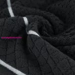 Favori minőségi törölköző zero twist Fekete 50x90 cm