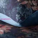 Reina50 pamut-szatén ágyneműhuzat Gránátkék 160x200 cm - 70x80 cm 2db