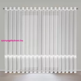 Isola díszes fényáteresztő függöny Fehér 350x250 cm