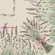 Levendulás gobelin asztalterítő Natúr 140x180 cm +/-5%