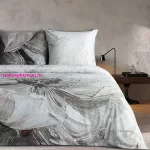 Amaya Eva Minge mako-szatén ágyneműhuzat Világosbarna 160x200 cm - 70x80 cm 2db
