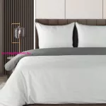 Lunara prémium pamut-szatén ágyneműhuzat Fehér 140x200 cm - 70x80 cm 1db