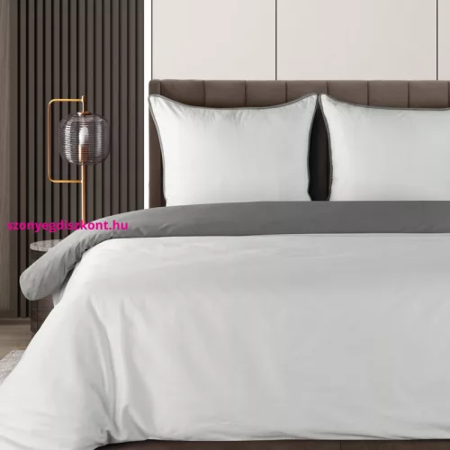 Lunara prémium pamut-szatén ágyneműhuzat Fehér 220x200 cm - 70x80 cm 2db