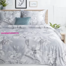   Premium30 pamut-szatén ágyneműhuzat Világosszürke 160x200 cm - 70x80 cm 2db