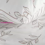 Raya1 pamut-szatén ágyneműhuzat Fehér 140x200 cm - 70x80 cm 1db