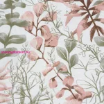 Freesia pamut ágyneműhuzat Púder rózsaszín 220x200 cm - 70x80 cm 2db