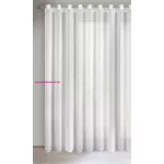 Dalia függöny matt sifon szövetből Fehér 350x250 cm