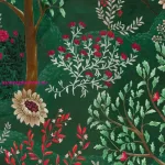 Reina mako-szatén ágyneműhuzat Sötétzöld 160x200 cm - 70x80 cm 2db