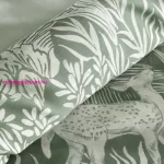 Reina mako-szatén ágyneműhuzat Zöld 160x200 cm - 70x80 cm 2db