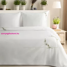   Reina55 pamut-szatén ágyneműhuzat Fehér 160x200 cm - 70x80 cm 2db