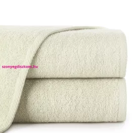   Egyszínű klasszikus törölköző 400 g/m2 Krémszín 70x140 cm