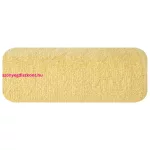 Egyszínű klasszikus törölköző 400 g/m2 Sárga 70x140 cm