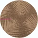 Ay. TIMBER 1403 Barna 120 x 120cm modern kör szőnyeg