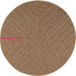 Ay. TIMBER 1404 Bézs 200 x 200cm modern kör szőnyeg