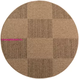 Ay. TIMBER 1405 Bézs 80 x 80cm modern kör szőnyeg