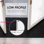 TRD. 100cm széles közületi lábtörlő méterben-barna színben