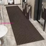 TRD. 80cm széles közületi lábtörlő méterben-barna színben