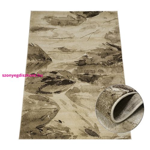 Ber. WENUS 7771 homokszínű 60 x 100 cm szőnyeg