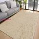 Den. Deluxy design Bézs  Puha Szőnyeg 160x230cm-hátul gumis