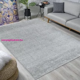   Den. Nora egyszínű L.szürke 80szett=80x250cm+2dbx80x150cm Modern szőnyeg