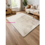 Den. Furlux homok 80 x 250cm egyszínű extra puha shaggy szőnyeg