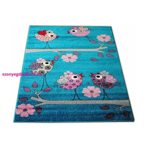 TOP! Dy. Bella 02 Türkiz 160X220Cm  Gyerekszőnyeg