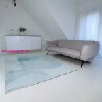 TOP! Berlin E2991 kék 80x150cm- modern színes szőnyeg