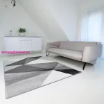 TOP! Berlin F8001 szürke 80x150cm- modern szőnyeg