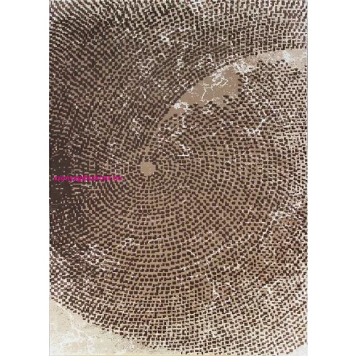 TOP! Ber. DIZAYN 2218 Bézs 160X230Cm Dombor Mintás Szőnyeg
