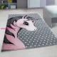 TOP! Ay. kids 590 rózsaszín 80x150cm gyerek szőnyeg akciò