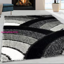   TOP! Den. Melissa new 1143 Fekete 60szett=60x220cm+2dbx60x110cm szőnyeg